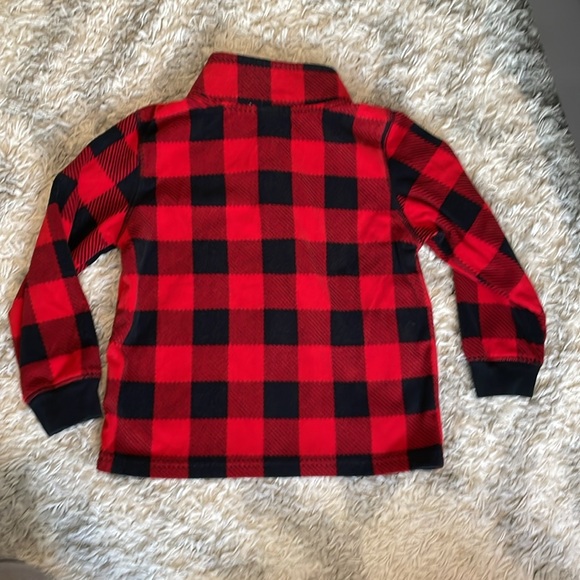 Carter’s buffalo plaid pull over - Picture 2 of 2